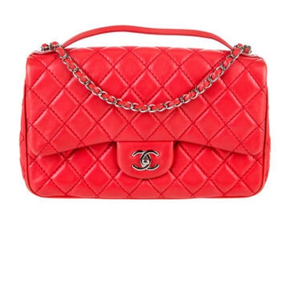 Authentic Chanel flap bag. - Picture 1 of 9